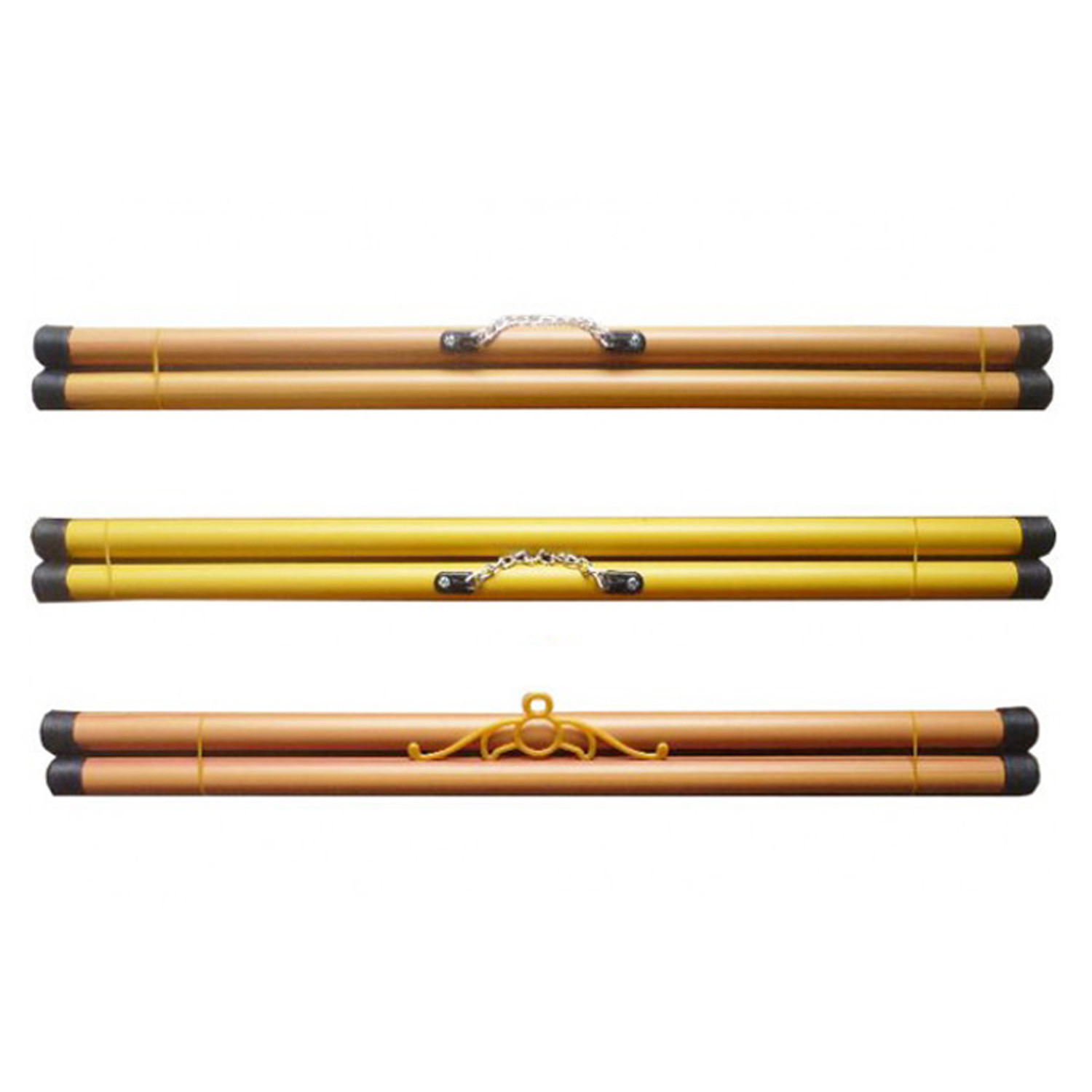 Set 2 Bộ Khung treo ảnh 2 đầu , ống nẹp , ống sáo treo tranh nhựa