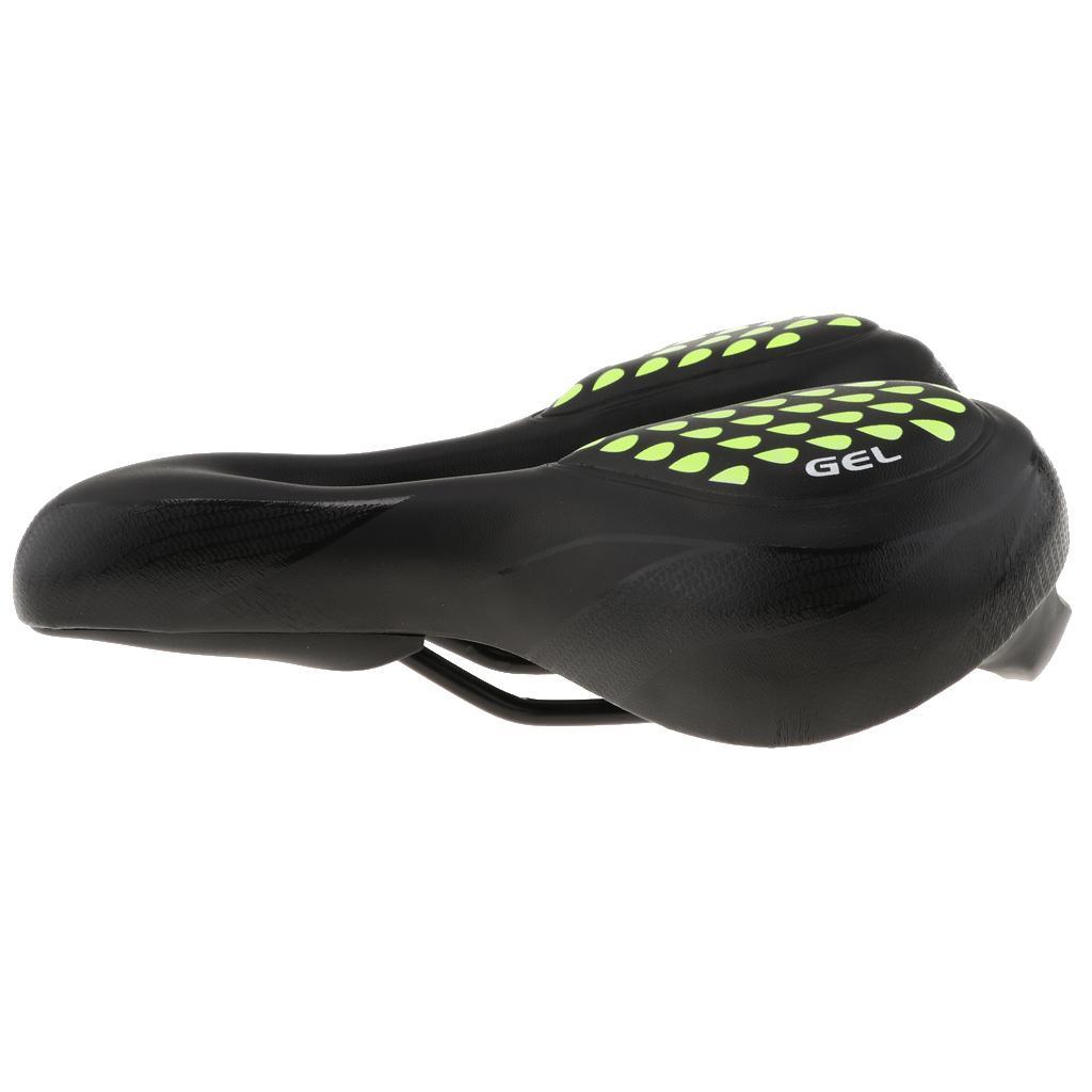 Mountain Bike Road Bicycle Racing Hollow Saddle Seat Thick and Wide Saddle