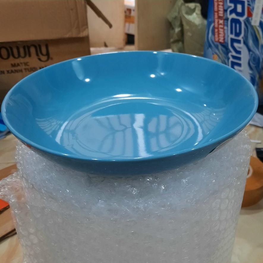 Đĩa sâu lòng màu xanh dương 24cm