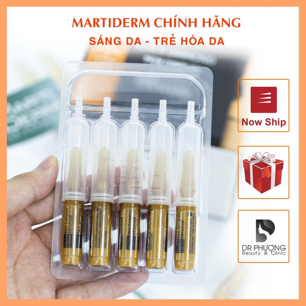 (ỐNG LẺ) MARTIDERM BLACK DIAMOND AMPOULE tinh chất sáng da trẻ hóa da