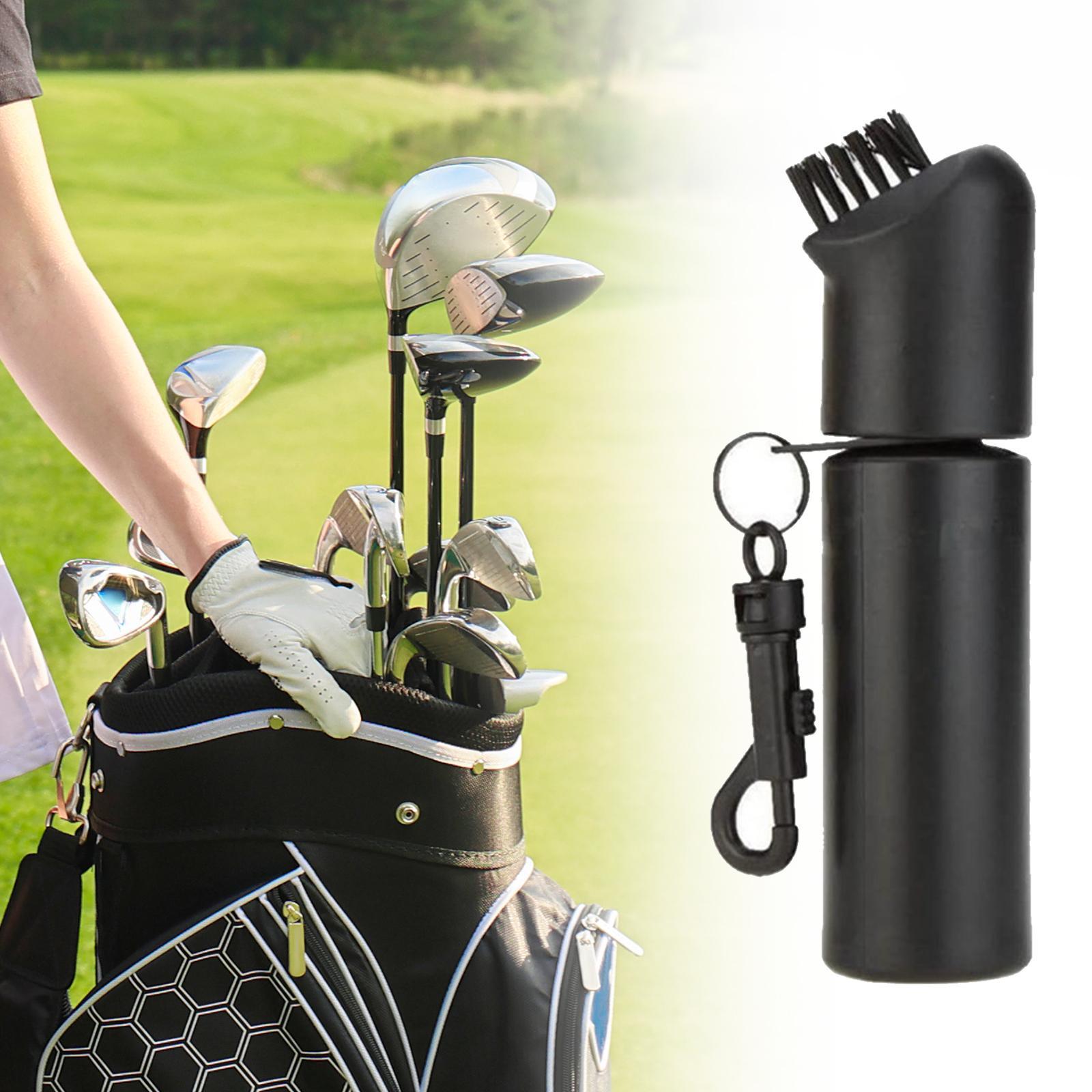 Golf Cleaning Brush Golf Club Brush Cleaner with Water Bottle Portable Golf Club Groove Cleaner for Men Women Golfer Gift