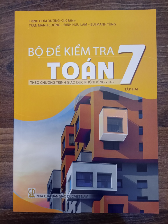 Sách - Bộ đề kiểm tra toán 7 - tập 2