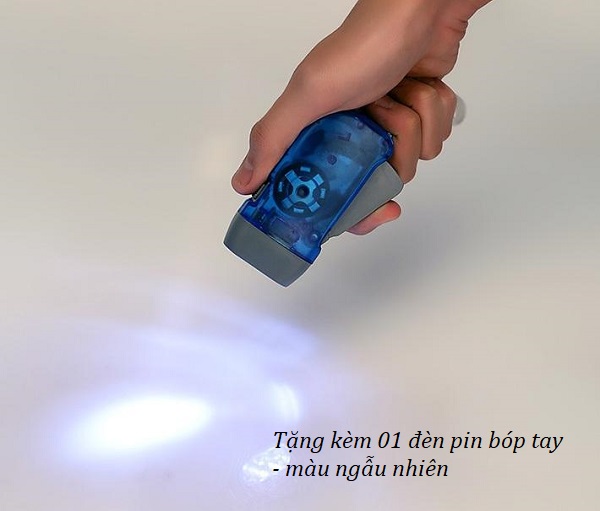 Đèn led cảm biến chuyển động hình đĩa bay (Tặng kèm đèn pin mini bóp tay màu ngẫu nhiên