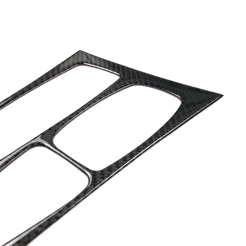 Carbon Fiber Inner Control Gear Shift Box Panel Covers For BMW E70 E71 X5 X6