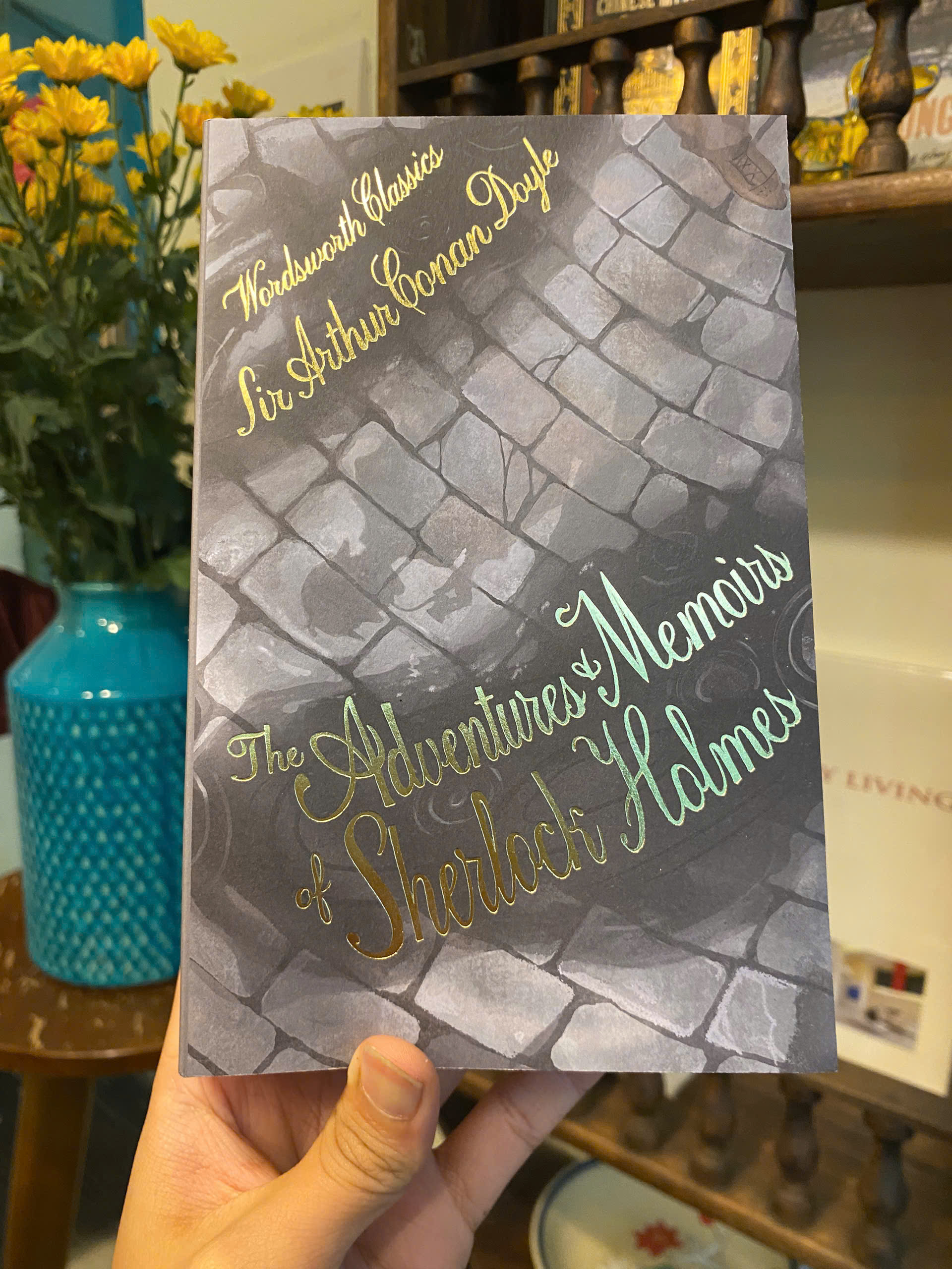 Sách - The Adventures & Memoirs of Sherlock Holmes by Sir Arthur Conan Doyle - (Wordsworth Classics)