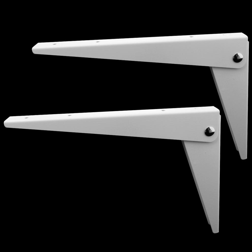 10pcs Corner Brace L Bracket Corner Bracket , Right Angle Brace Brackets Fastener, Stainless Steel, 8/10/12/14inch
