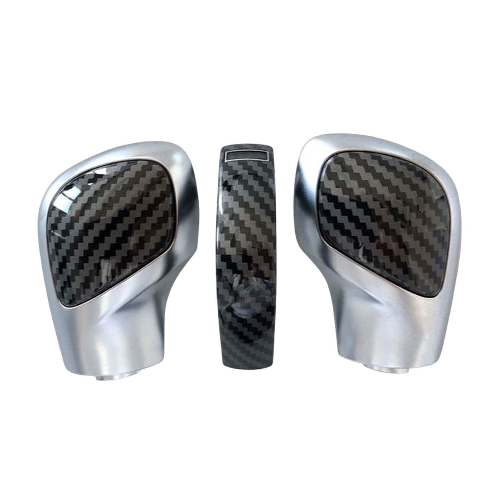 Auto Gear Knob Cover Trim, Decoration, Parts, Replacement, Accessory Car Interior Knob Gear Side Cover for B7 B8