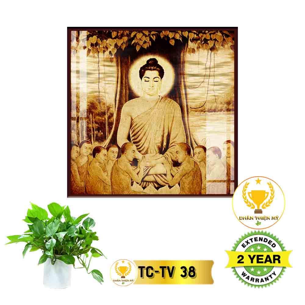 Tranh trúc chỉ in Vuông_TCV6