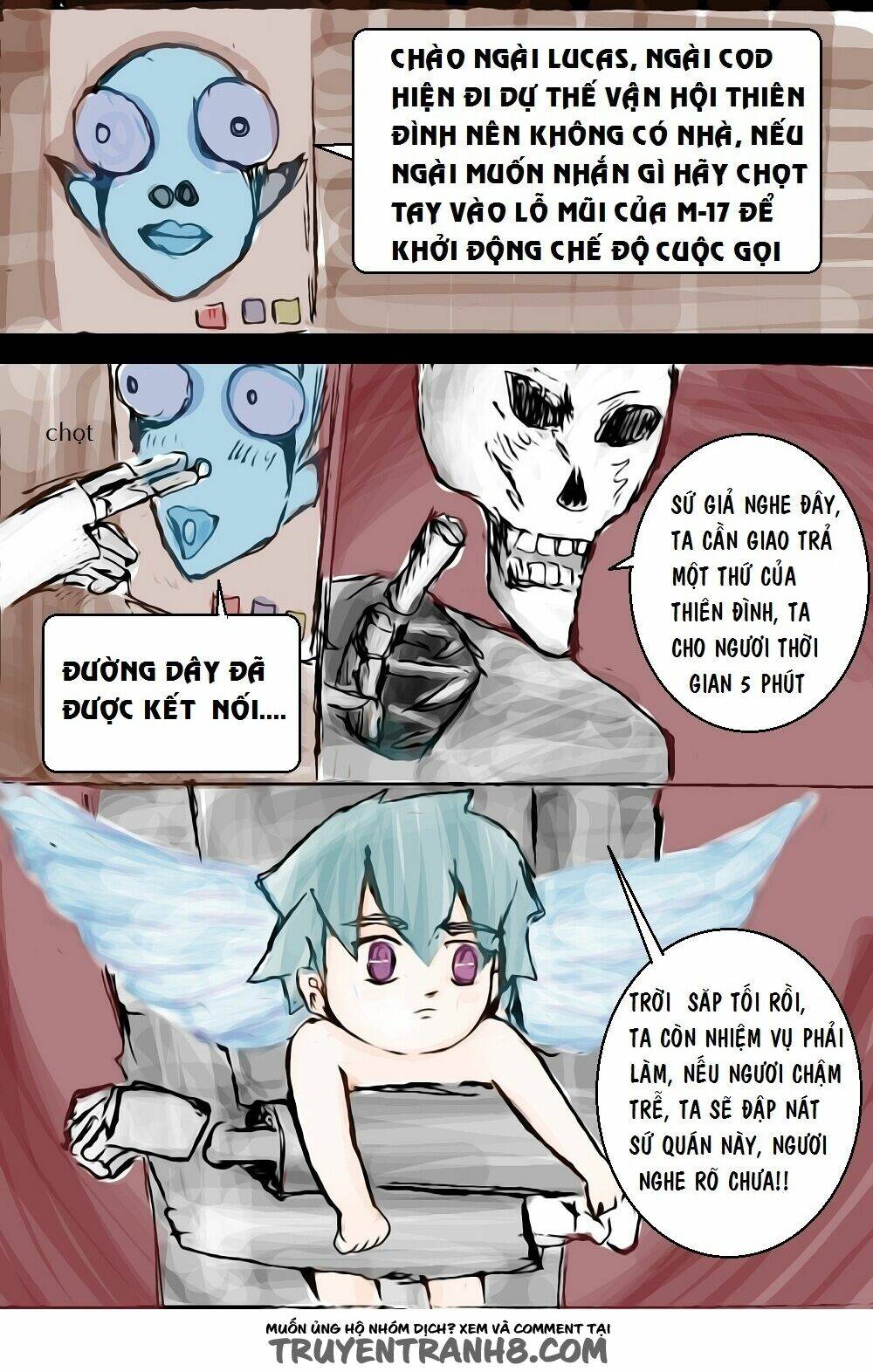 gia đình thần chết chapter 4 10