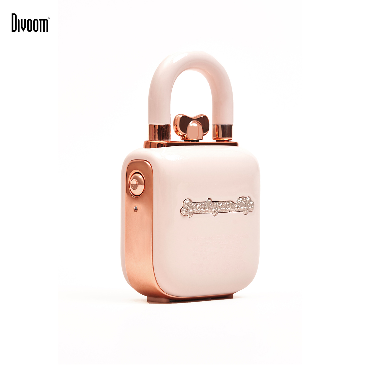 Loa Bluetooth Divoom Lovelock Pink - Hàng chính hãng