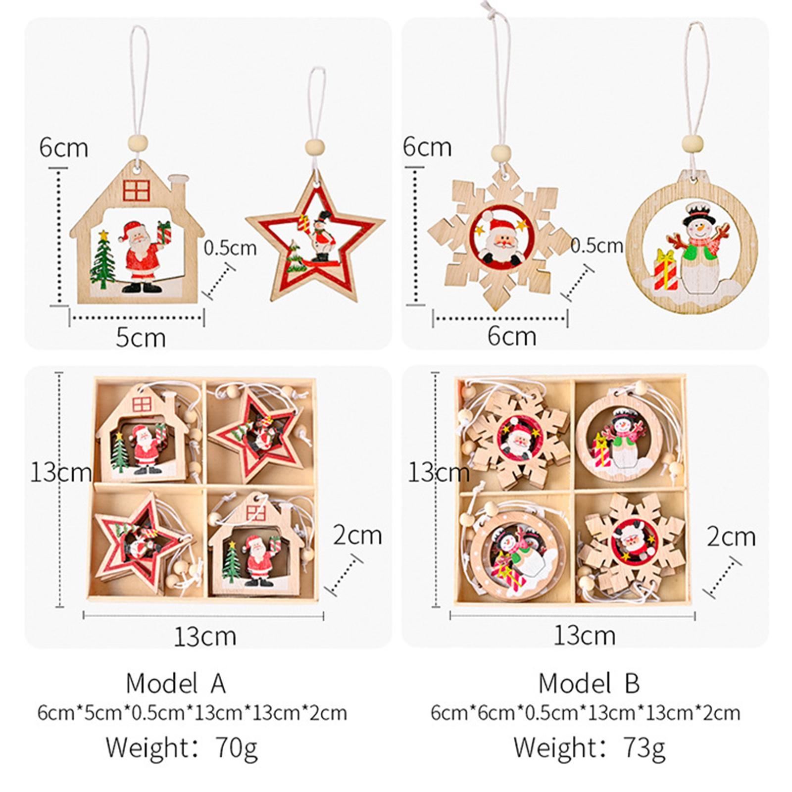 Christmas Hanging Ornaments DIY Crafts Background for Outdoor Shop