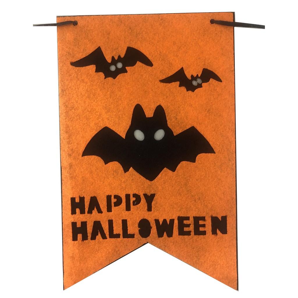 Dây cờ treo tường trang trí Halloween dài 2m