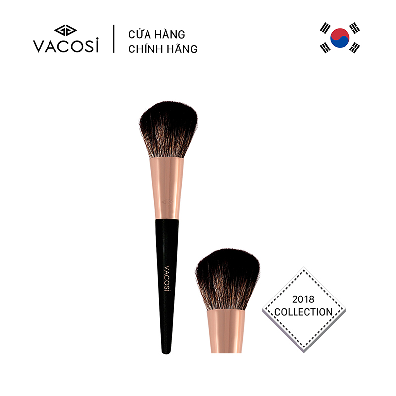 Cọ Phú Đầu Dẹp Tán Xòe VACOSI - M07 VACOSI LARGE POWDER