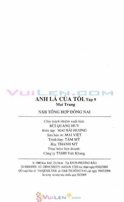anh là của tôi chapter 9 144
