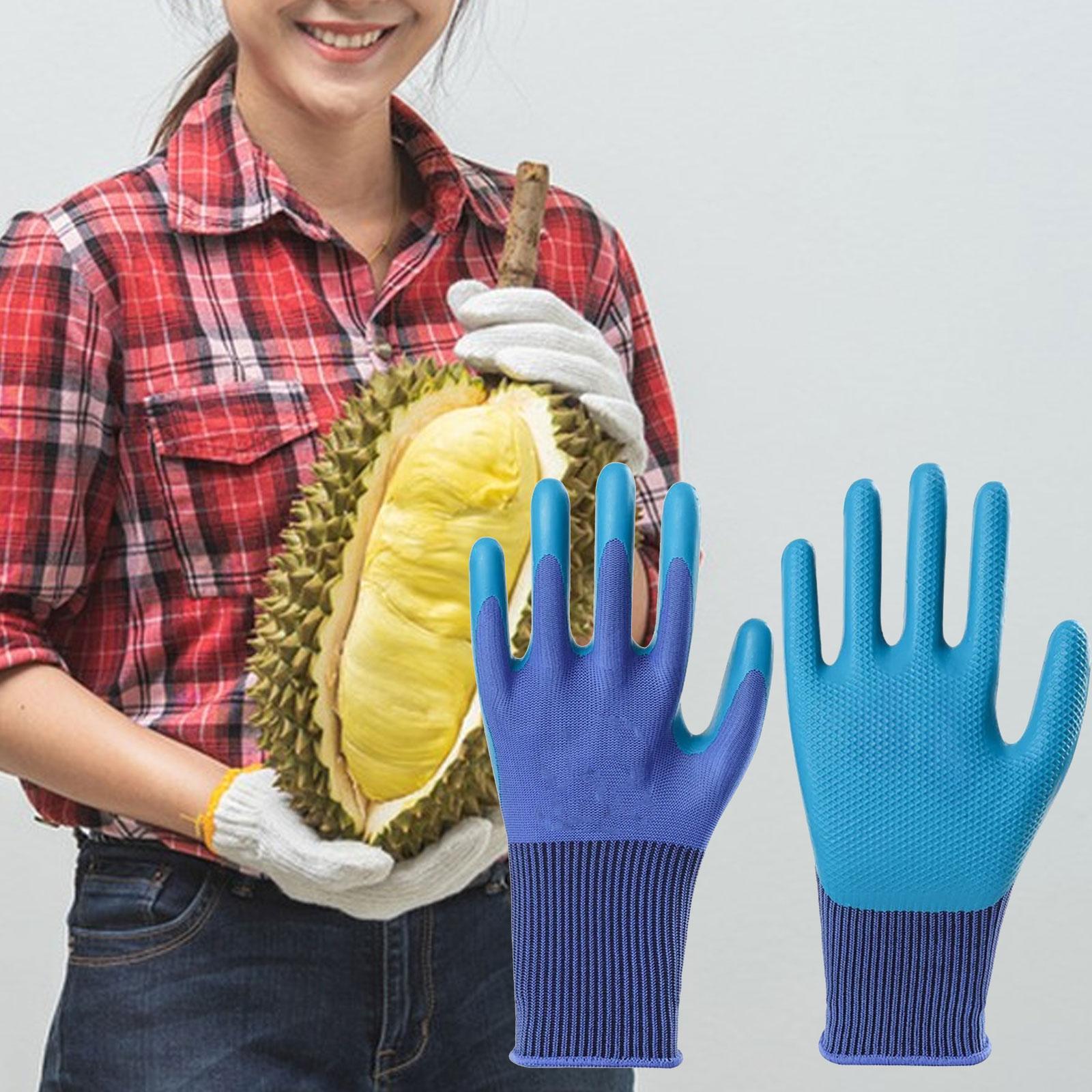 Garden Gloves Durian Peeling Gloves Work Gloves Machine Wash Gardening Tool
