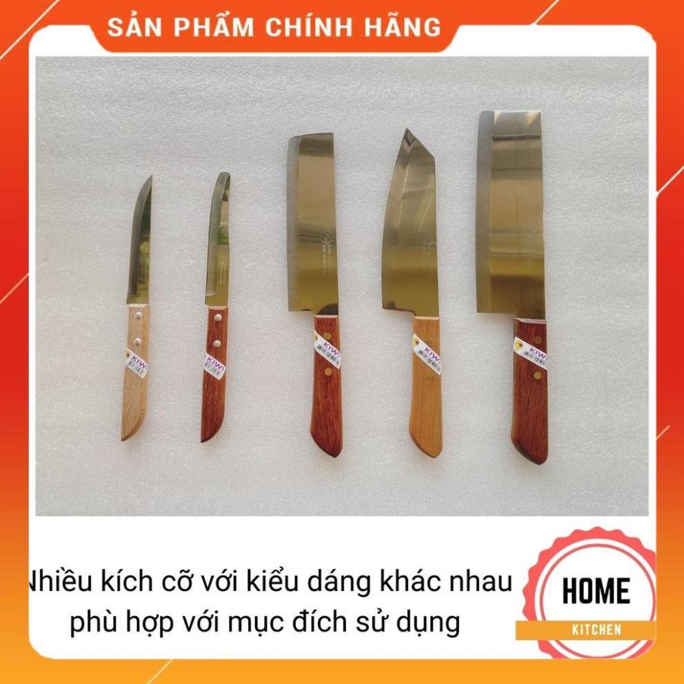 Dao Kiwi Thái Lan cán gỗ chắc chắn, sắc bén, không gỉ. An toàn cho sức khỏe. Hàng chuẩn loại đẹp nhập khẩu chính hãn