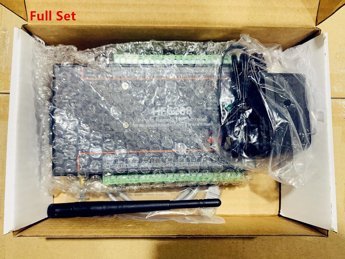 Nhà Thông Minh HF6208 Công Nghiệp 8 DI 8 DO 8 Cách IO Bộ Điều Khiển WIFI Ethernet RS485 8CH Rơ Le Từ Xa Ethernet Điều Khiển Từ Xa