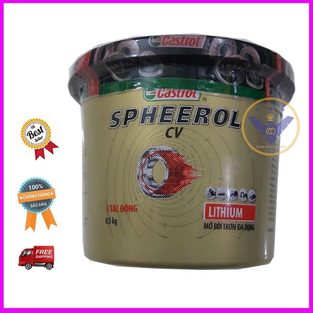 Mỡ bôi trơn chịu nhiệt cao cấp Castrol Spheerol CV Lithium - 500g