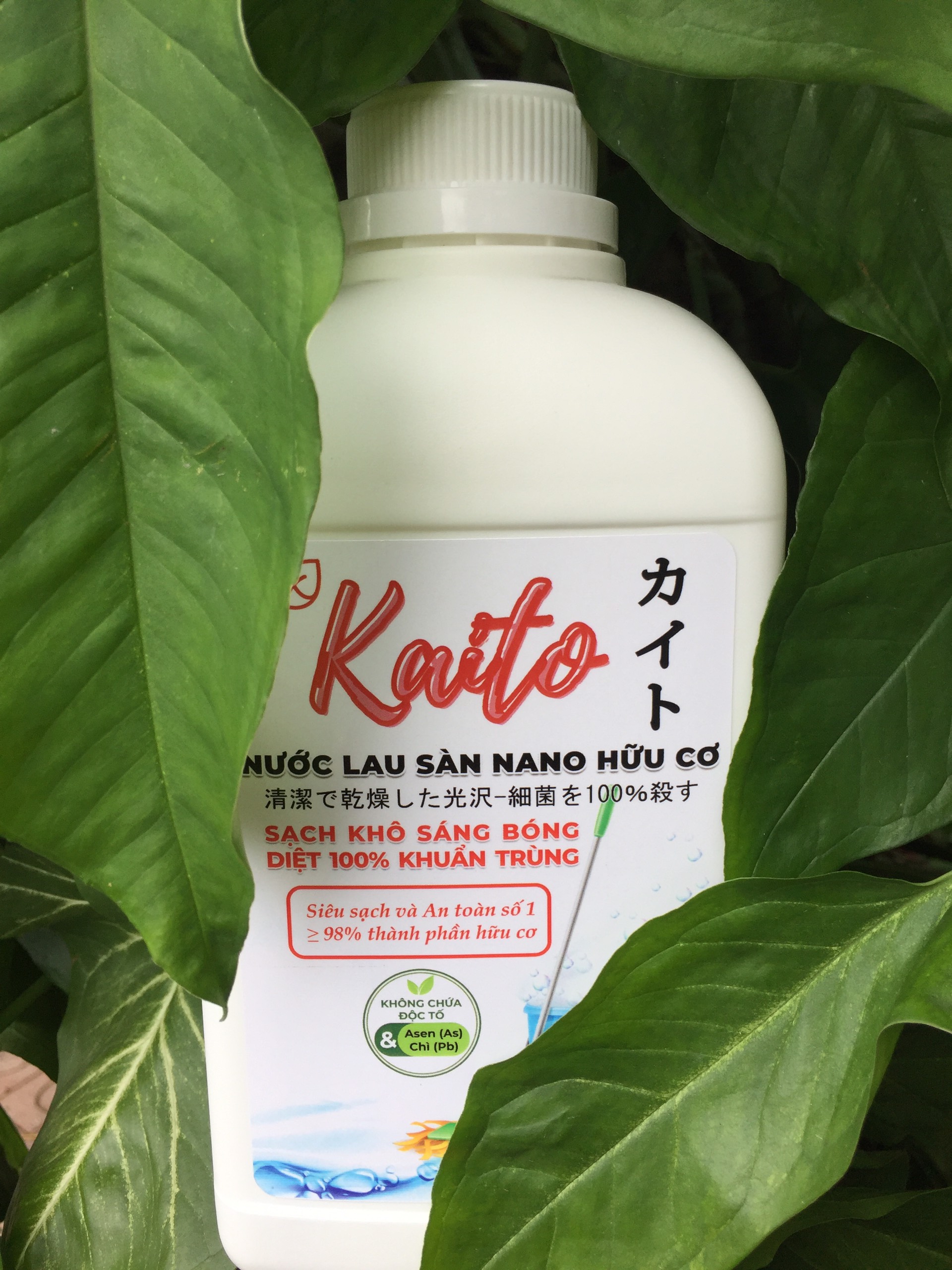 Nước Lau Sàn Nhà Nano Hữu Cơ KAITO VIỆT NAM – 1 KG