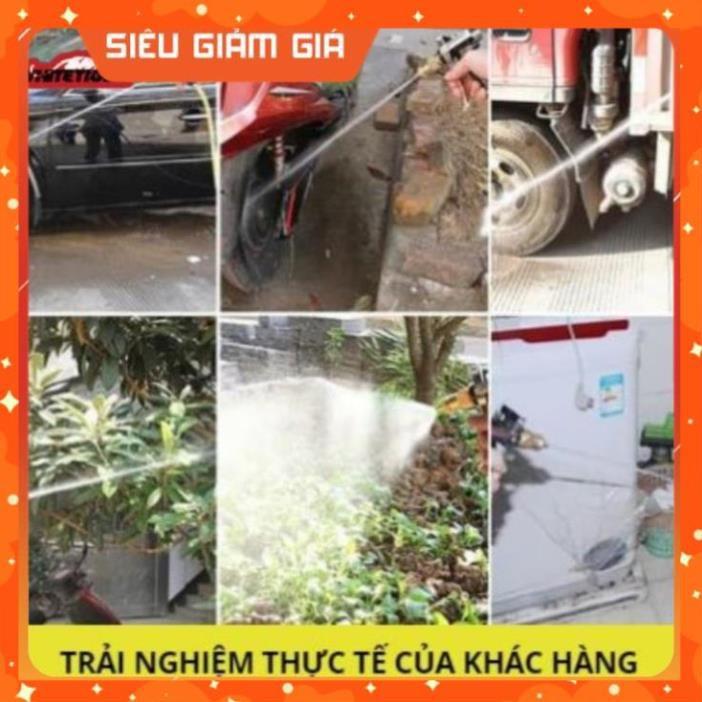 Vòi xịt nước rửa xe thông minh làm sạch mọi thứ bằng nước áp lực cao với nhiều chế độ 206236