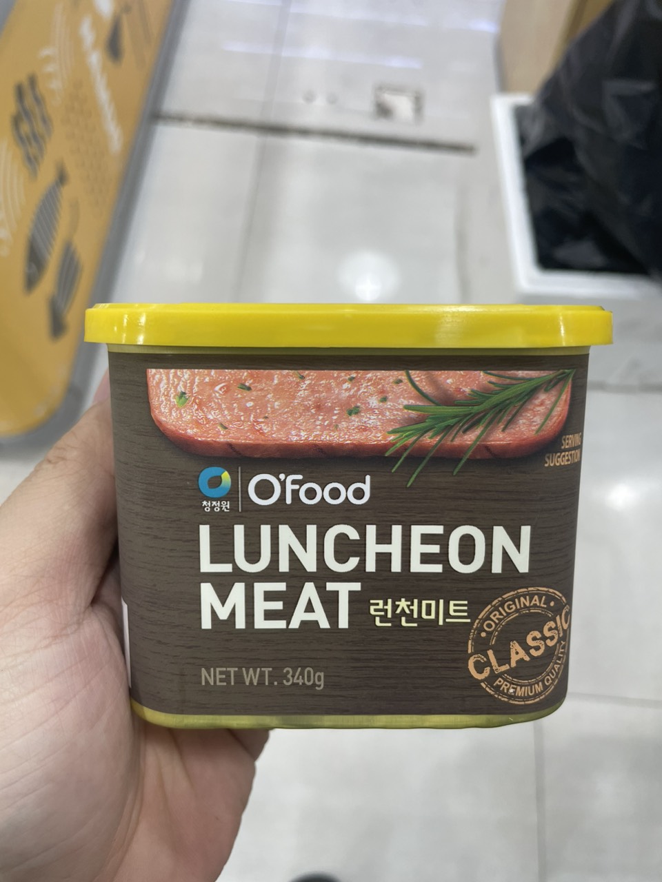 Thịt Hộp Luncheon Meat Daesang Hàn Quốc Hộp 340G / 대상) 런천미트 (계육혼합수출용) 340G