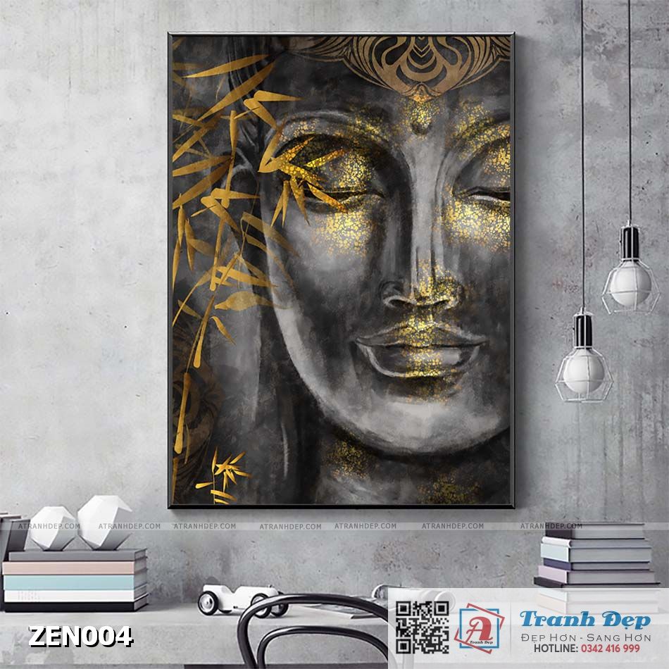 Tranh canvas trang trí cho không gian thiền - ZEN004