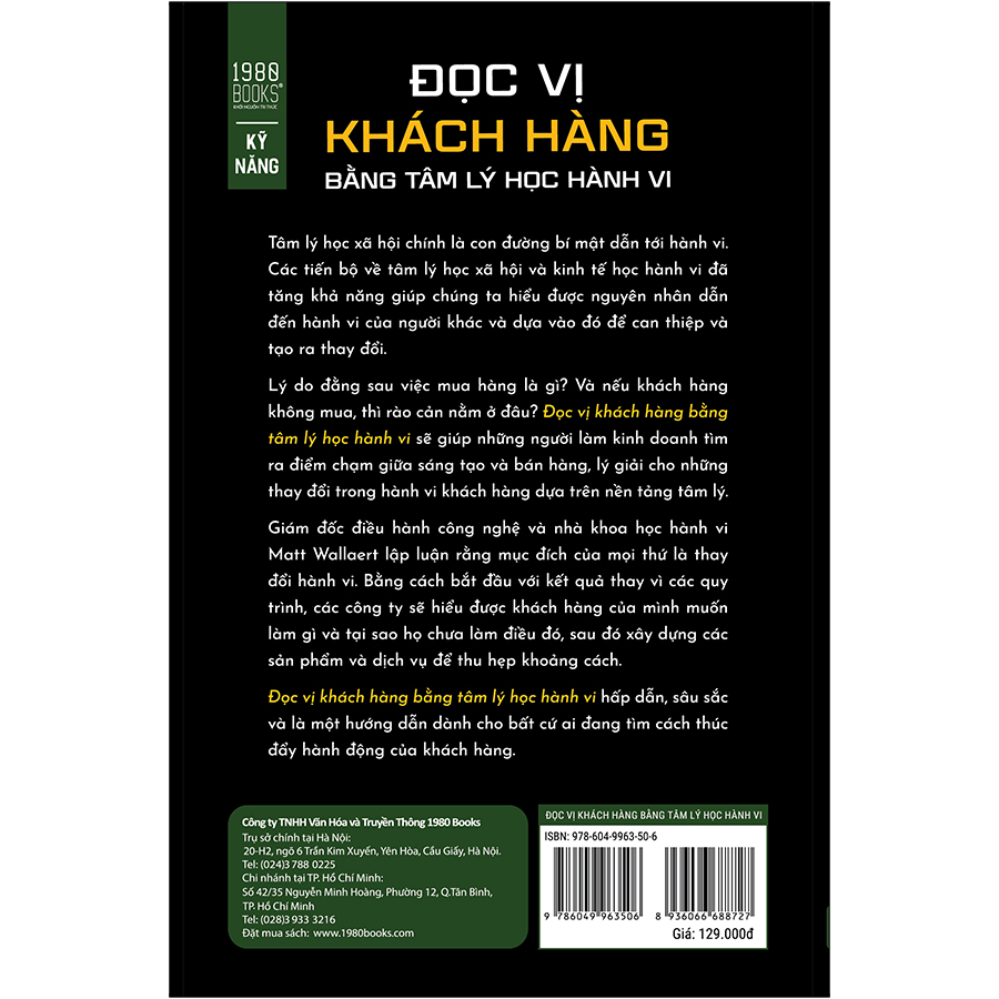 Review sách Đọc vị khách hàng của Michael Wilkinson 1 Đọc Vị Khách Hàng Bằng Tâm Lý Học Hành Vi