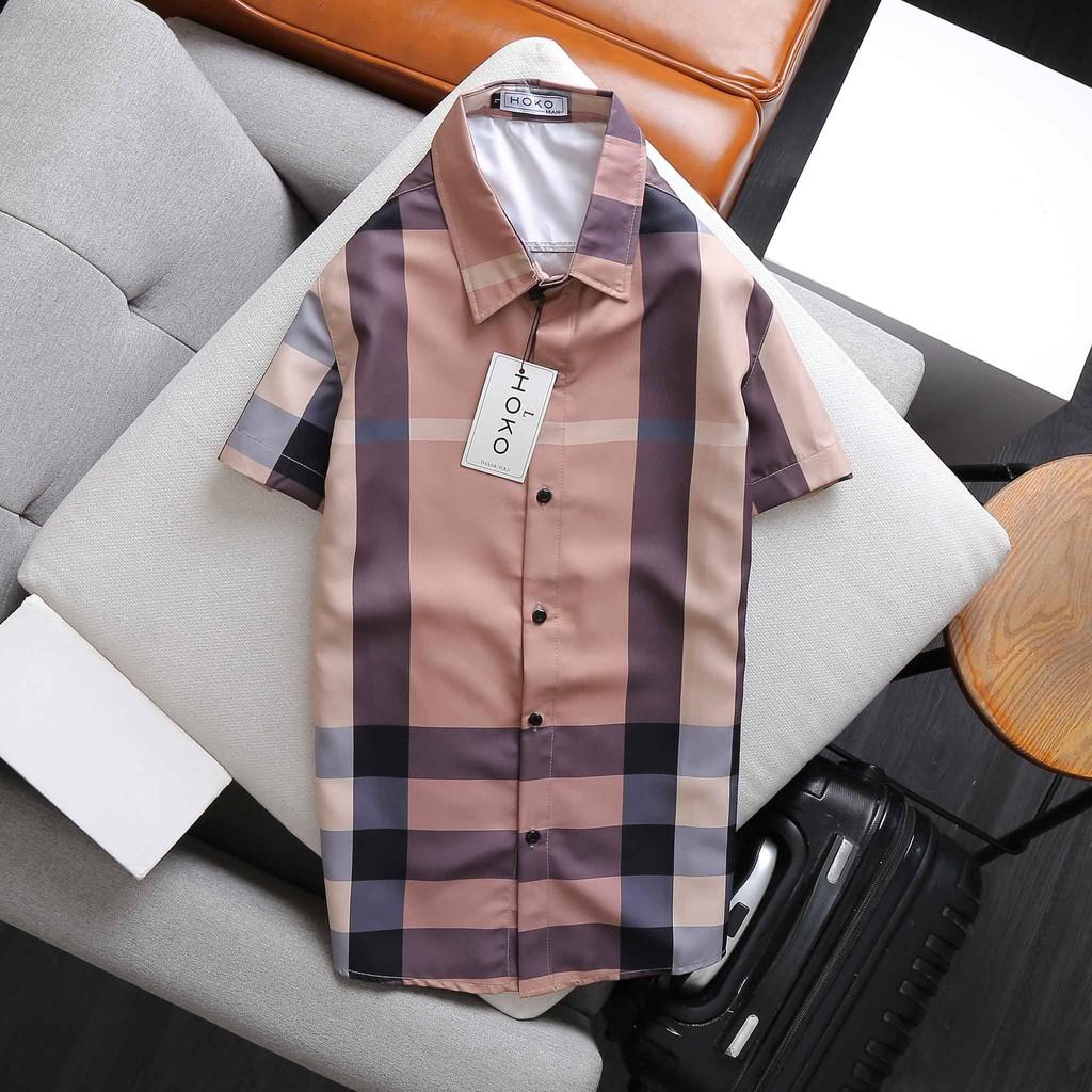 Áo sơ mi nam nữ họa tiết HÈ vải Lụa 3D thoáng mát, thấm hút, không nhăn form thoải mái cho mùa hè