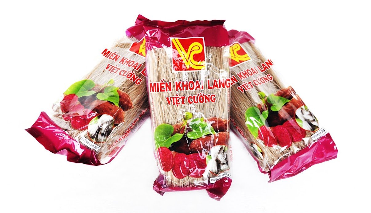 Combo 1kg Miến Việt Cường Các Loại (Miến Dong + Miến Khoai Lang + Miến Sắn Dây + Miến Tỏi Đen)