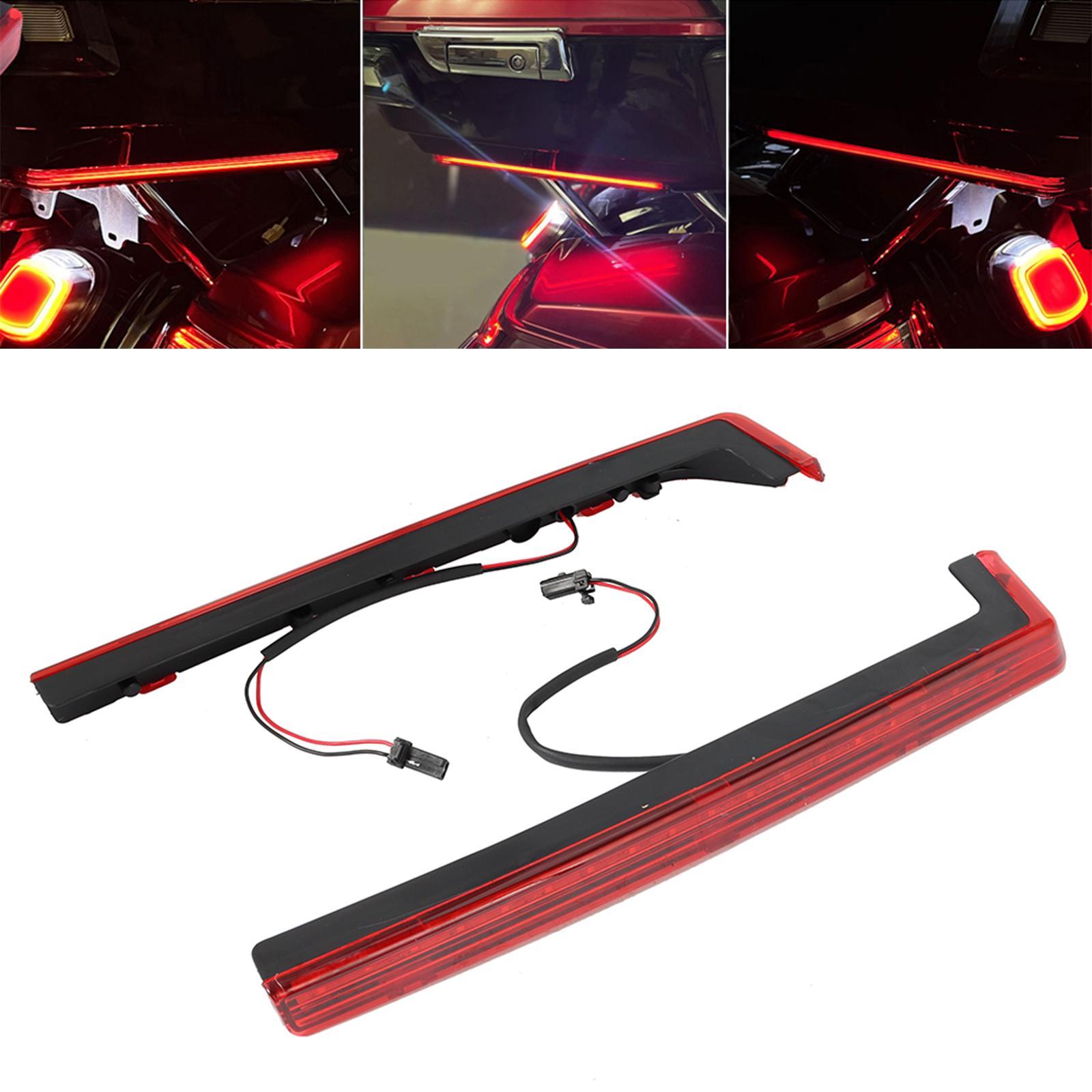 2Pcs LED Side , Motorcycle Parts ,Accessories Cvo the , Black