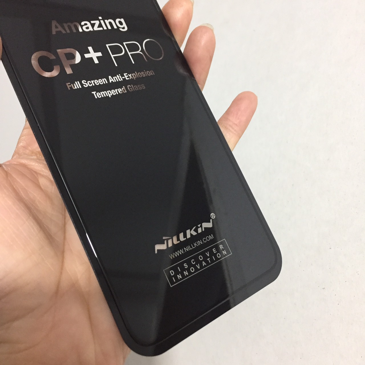 Cường lực full màn hình viền đen 0.3mm cho điện thoại iP X 5.8inches Nillkin CP+PRO _ Hàng chính hãng