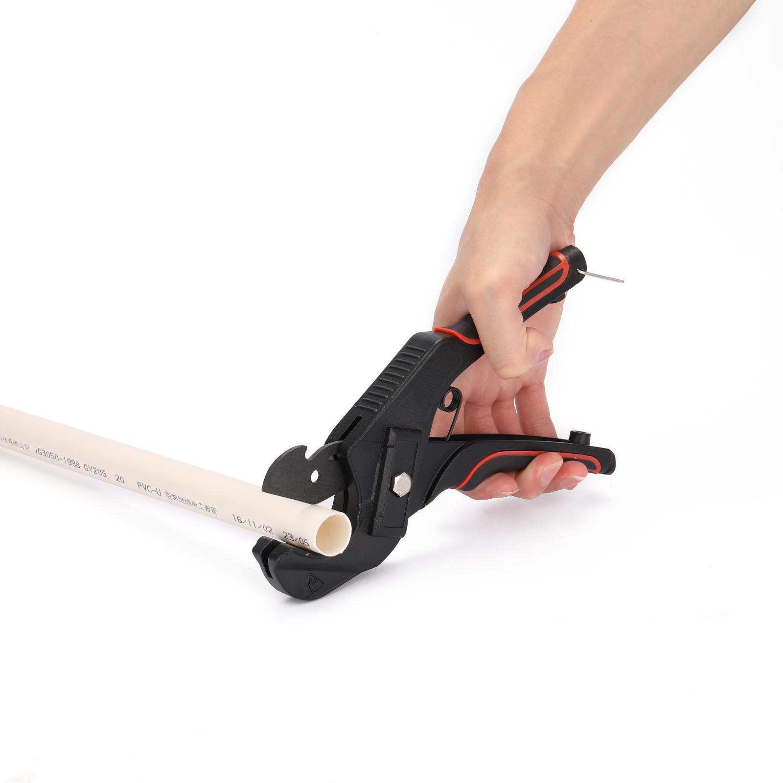 PVC Pipes Cutters Aluminum Alloy Tube PVC Tube Cutter Steel Blade Up for Cutting PVC Pipes