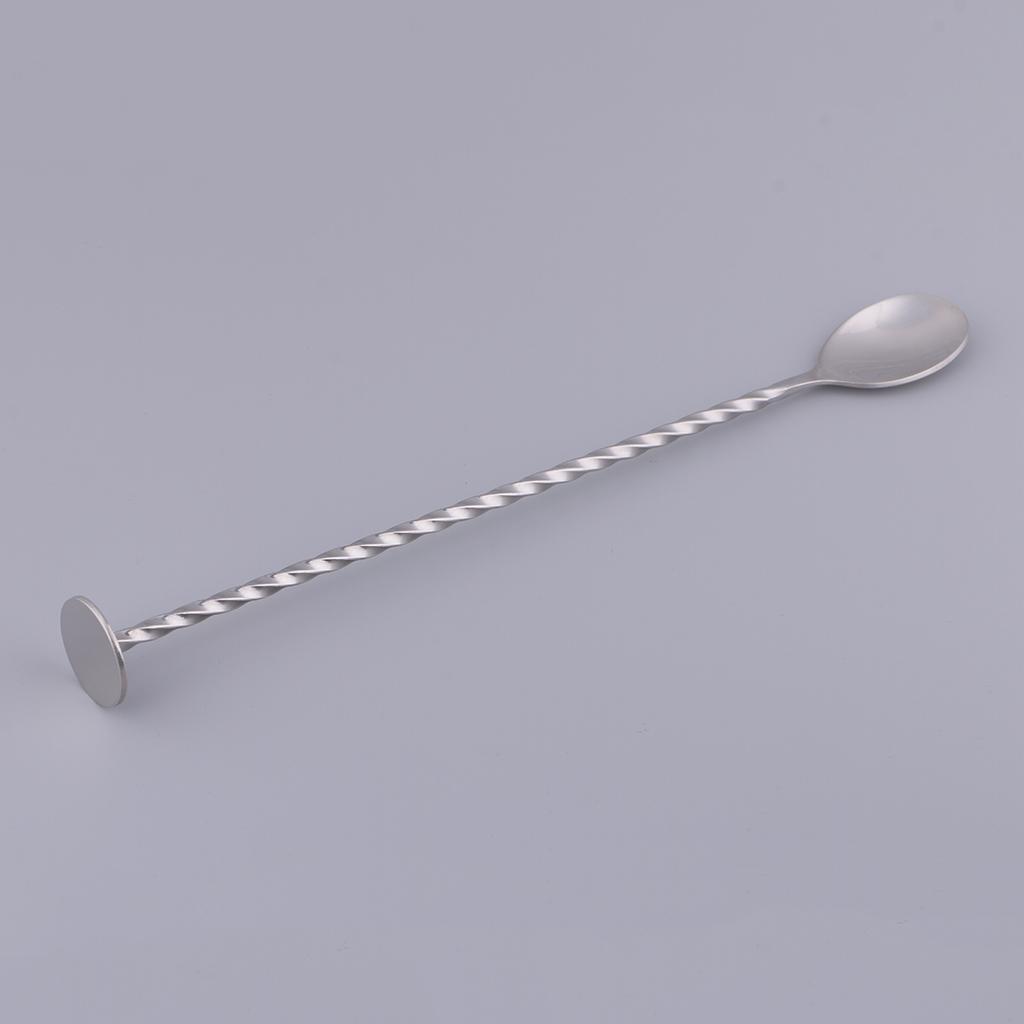 Barware Stirring Spoon for Ice Cream, Coffee, Milkshakes, Juice, Tea, Drink