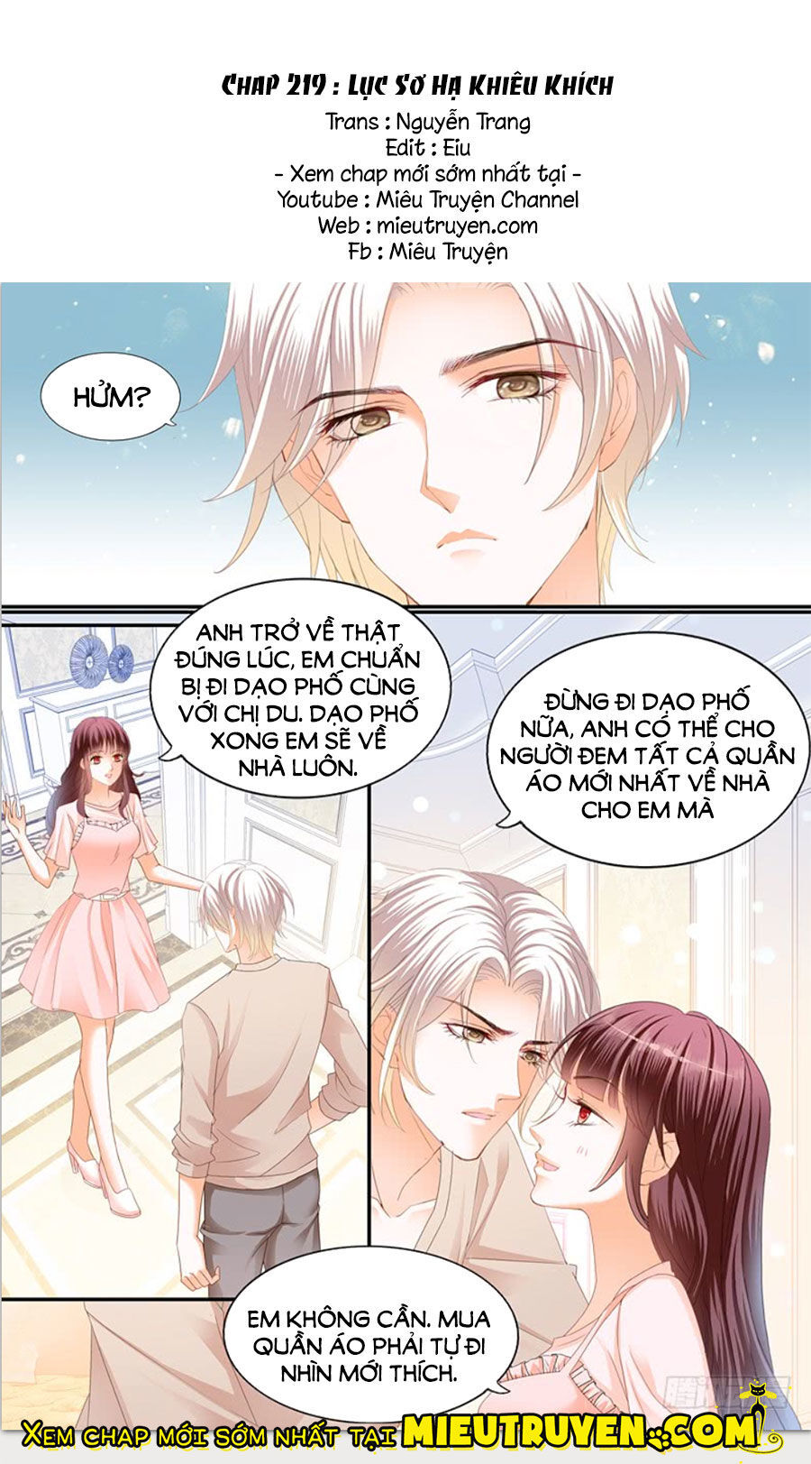 lóe thiểm hôn kiều thê mơ tưởng trốn chapter 219 2