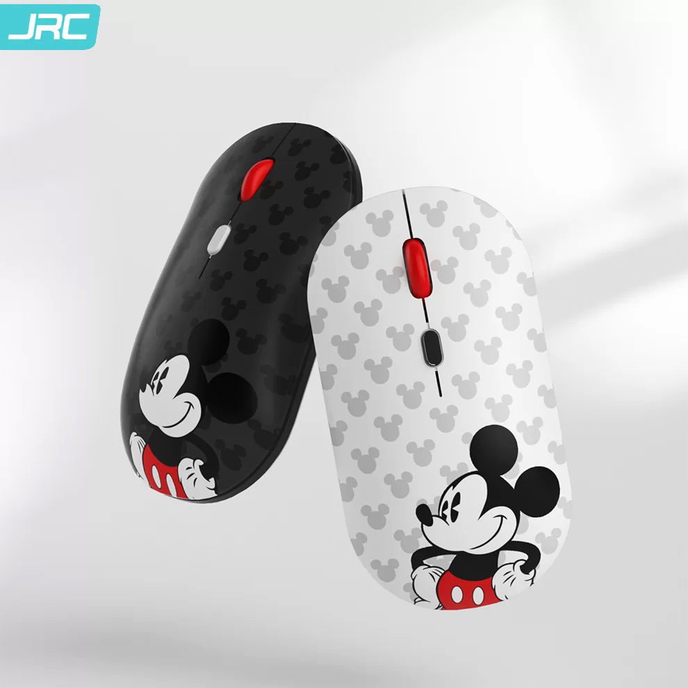 Chuột Bluetooth không dây JRC Disney Mickey Mouse, 2 chế độ kết nối - Hàng chính hãng