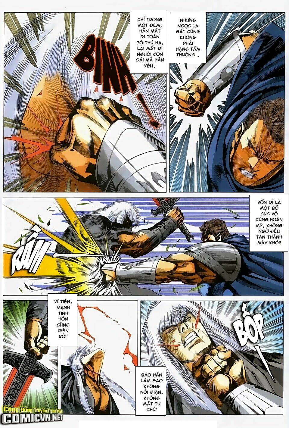 cổ long quần hiệp truyện chapter 85 13