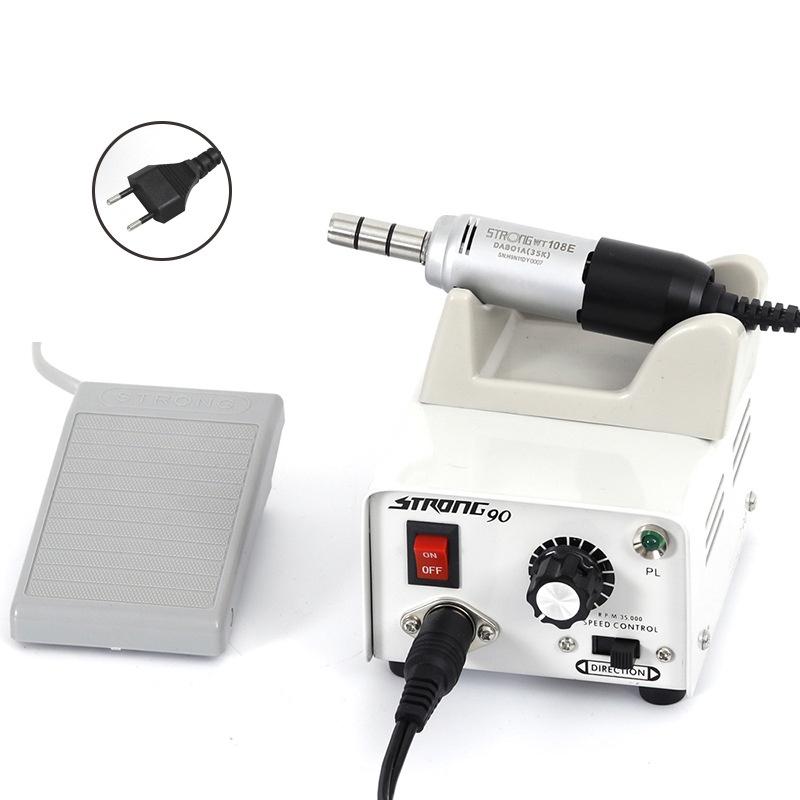 Shop sirminail bán máy mài strong 90 tay mài 108E dùng trong mài nail, nha khoa labo, kim hoàn mỹ nghệ, khắc