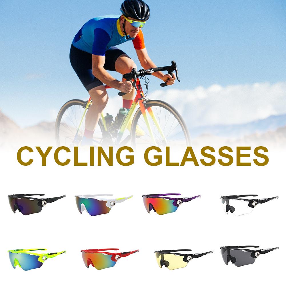 Tycling Eyewear 8 Màu sắc Kính râm thể thao ngoài trời Đàn ông kính đạp kính MTB Kính đi xe đạp kính râm kính râm Color: T7