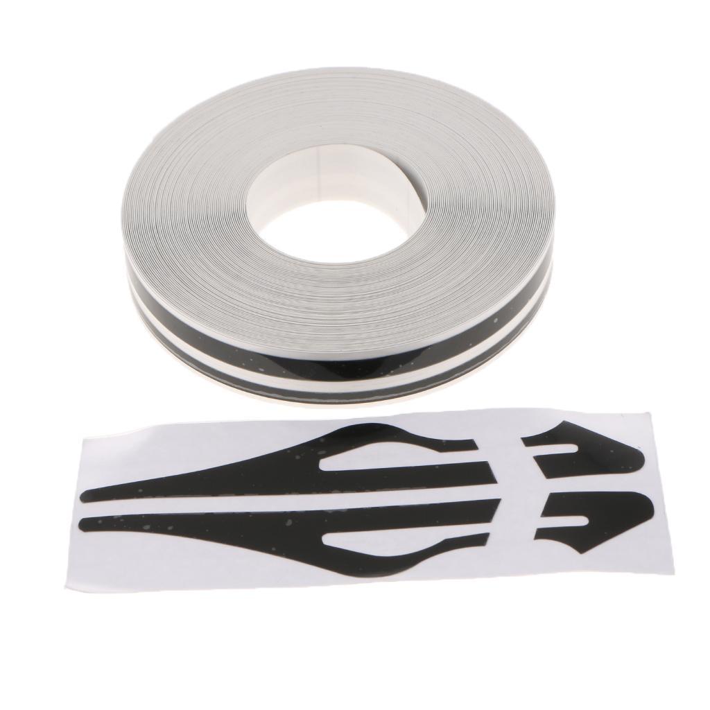 Brooches Stripe Tape Vinyl Decal Car Stickers   Dual Line Black