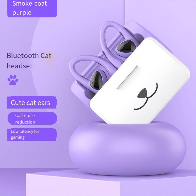 Bản gốc M12 Bluetooth tai nghe cô gái Ear Ear tws Earbuds Thể thao chống thấm nước-Tai nghe tai nghe tai nghe không dây thực sự