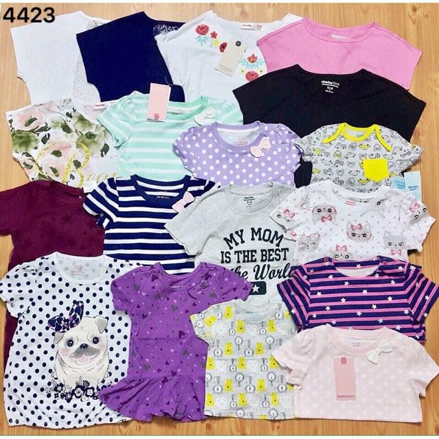 Áo bé gái geejay 3m-14y sale lẻ size _M1