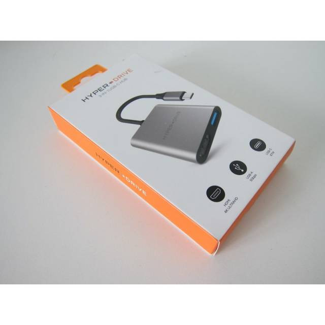 Cổng Chuyển HyperDrive 4K HDMI MacBook, 3-in-1 chính hãng