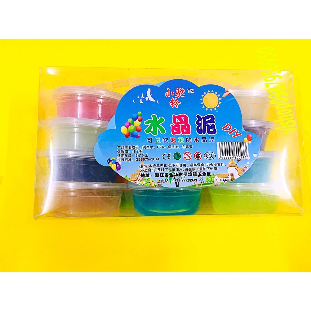 Slime bùn đặc pha màu cực đẹp thiết kế độc đáo ấn tượng Đồ chơi Slam Gudetama