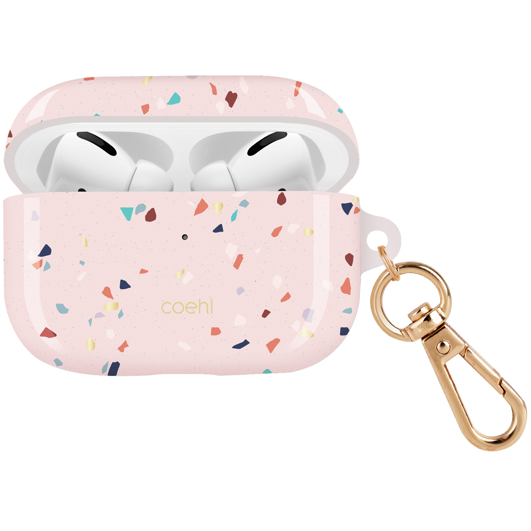 Ốp UNIQ COEHL Terrazzo dành cho Airpods Pro - Hàng Chính Hãng