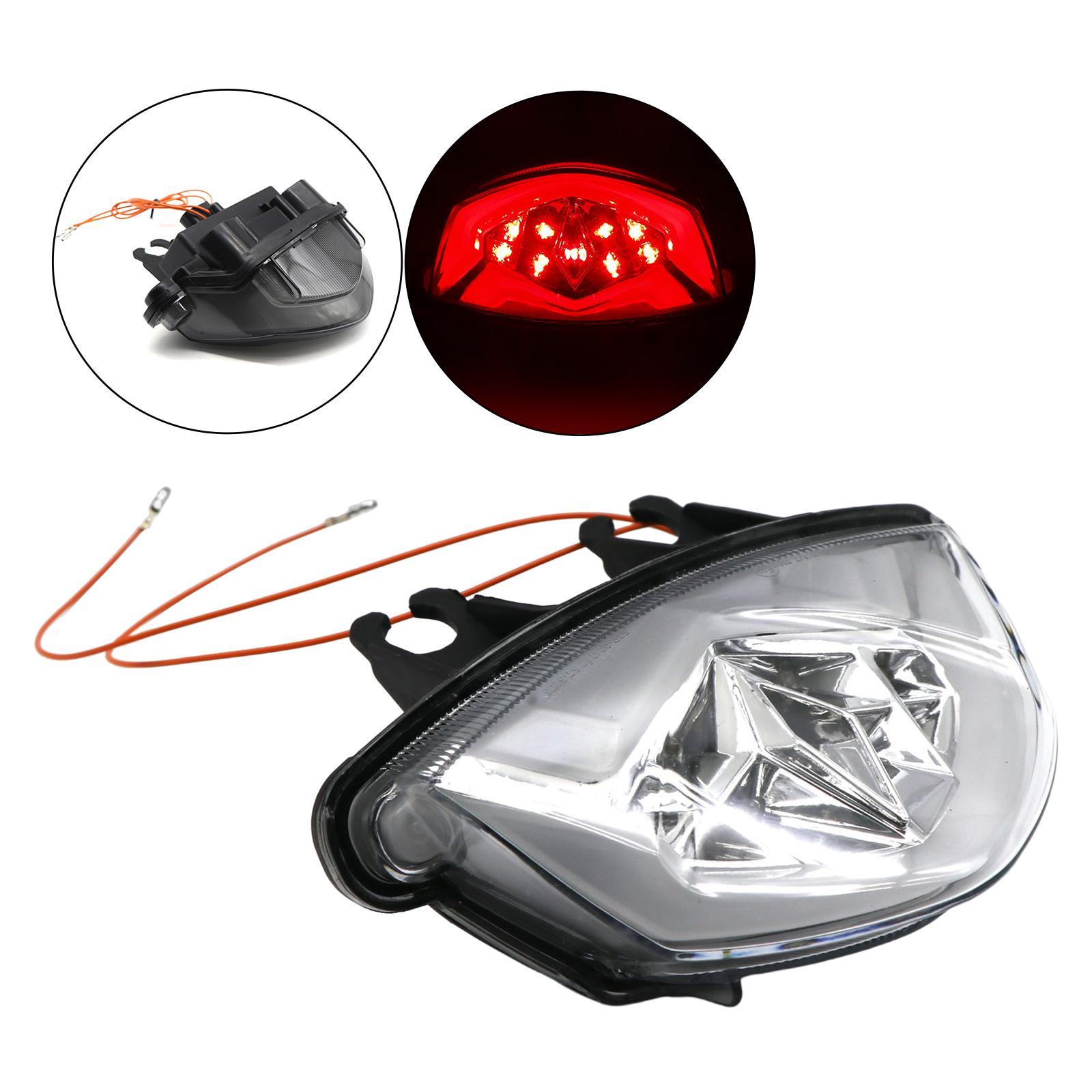 LED Tail Light Brake Stop Light Brake Turn Signal Lamp, Fit for Suzuki Gsx-S750 17-20