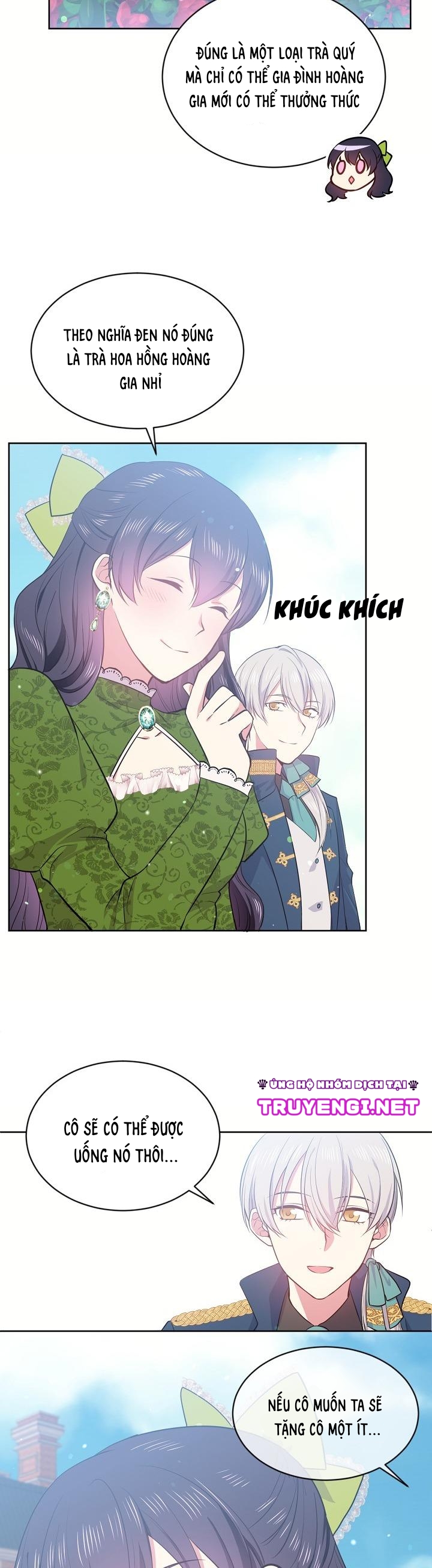 mục tiêu của tôi là sống lâu để ngậm thìa vàng chapter 8 14