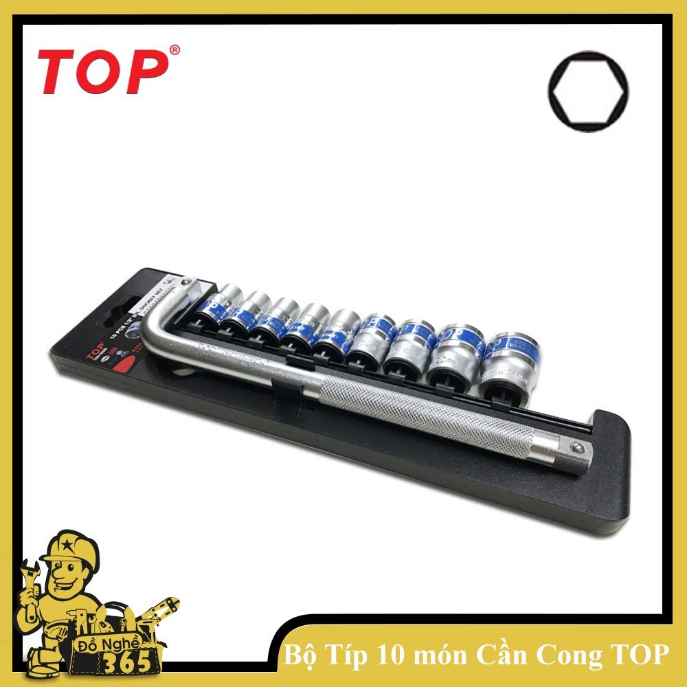 Bộ tuýp 10 chi tiết 1/2"  Top