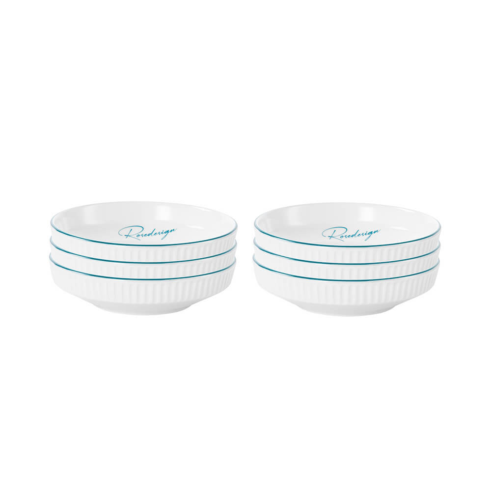 Bộ 6 đĩa gốm sứ Elmich Rosedesign EL-0261 EL-0262 EL-0263, Hàng chính hãng, thiết kế sang trọng - JoyMall