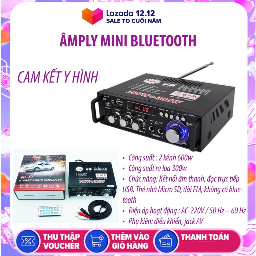 amply karaoke mini,amply mini bluetooth,âm ly kentiger,BT-298A,Chống hú,Bảo hành 12 tháng