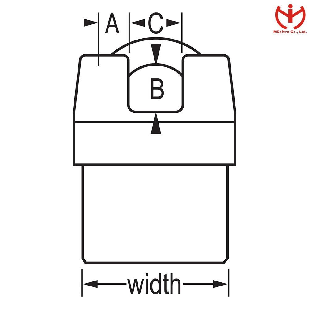 Ổ khóa thép chống cắt Master Lock 6321 dòng ProSeries - MSOFT
